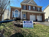 Gutter installation on Linden Creek Ct in Centreville, VA