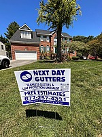 Gutter installation on Water Fowl Way in Upper Marlboro, MD