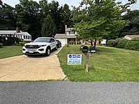 Gutter installation on Windemere Way in Savage, MD
