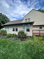 Gutter installation on Waverly Crossing Lane in Chantilly, VA