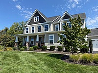 Gutter installation on Florina Court, in Aldie, VA