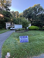 Gutter guard installation on Thrush Lane in Potomac, MD