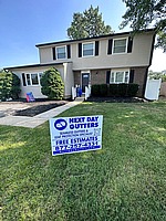 Gutter guard installation on Brandywine Rd in Clinton, MD