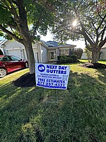 Gutter guard installation on Four Seasons Dr in Dumfries, VA