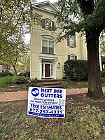 Gutter installation on Colonel Johnson Lane in Alexandria, VA