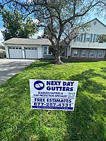 Gutter installation on Dufief Dr in Gaithersburg, MD
