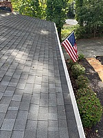 Gutter guard installation on Ogleton Rd in Annapolis, MD