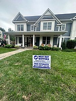 Gutter installation on Wadsworth Dr in Bethesda, MD