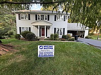 Gutter guard installation on Burnside Landing Dr in Burke, VA