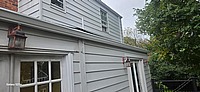 Gutter guard installation on Reservoir Rd in Washington, DC